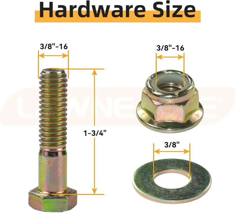 LANEAGLE 3 Pack 756-04129B Idler Pulley 4.25 Replaces Troy Bilt Pulley 753-08171 Idler Pulley Kit, Cub Cadet 756-04129 Idler Pulley 756-04129, 756-04129C, 753-08068 for Cub Cadet RZT50 Lawn Tractors - Image 4